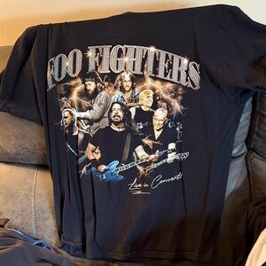 Black Foo Fighters Graphic T-Shirt
